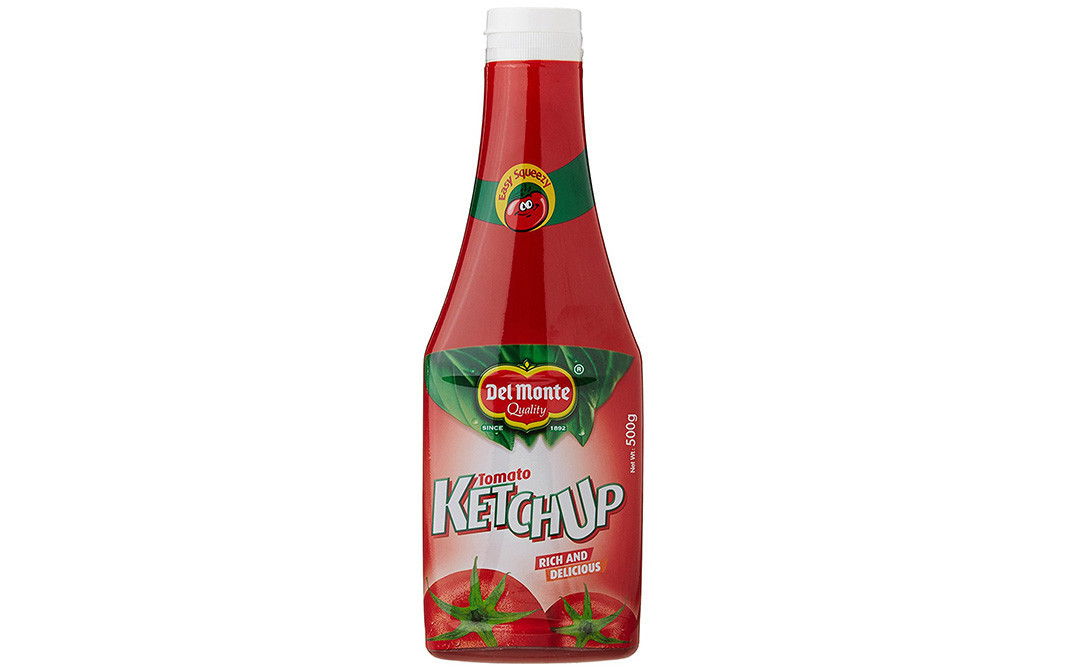 Del Monte Tomato Ketchup Rich And Delicious   Plastic Bottle  500 grams